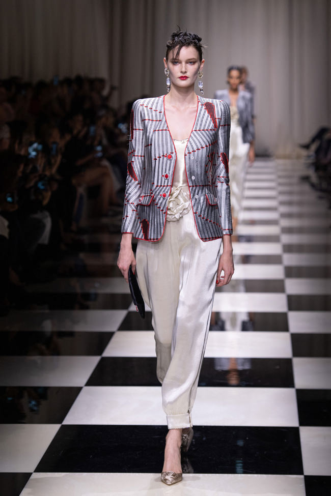 Armani Privé Fashion Fall 2023 Couture Collection - Tom + Lorenzo