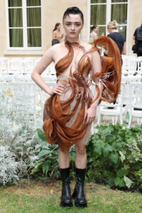 Maisie Williams, Latto and Camila Cabello at the Iris Van Herpen