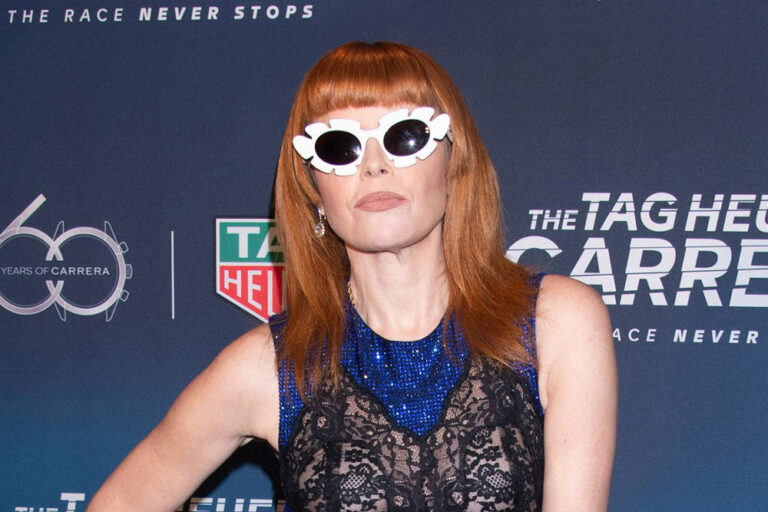 Natasha Lyonne in Christopher Kane at the TAG Heuer 5th Avenue Flagship