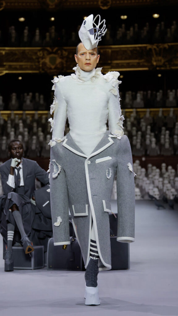 Thom Browne's First Couture Collection - Tom + Lorenzo