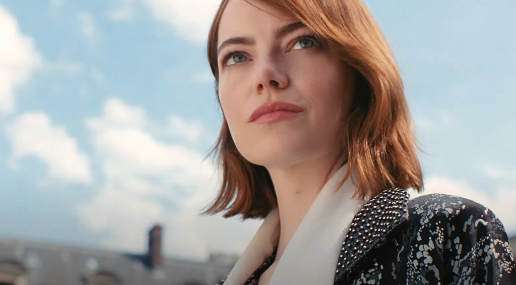 Emma Stone Models Louis Vuitton Fall Winter 2023 Collection
