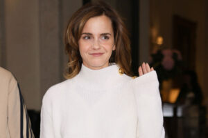 Emma Watson in Prada Out and About in Milan - Tom + Lorenzo