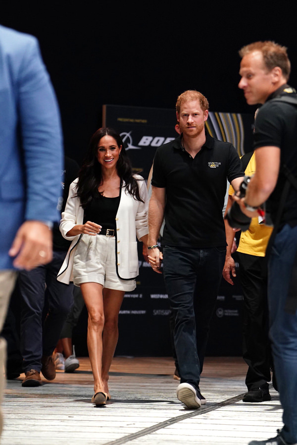 Meghan Markle in J. Crew and Staud at the 2023 Invictus Games