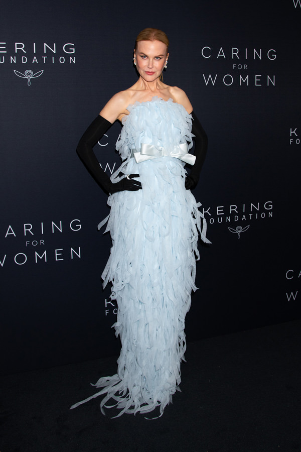 Nicole Kidman in Balenciaga Couture at the Kering Foundation's Caring