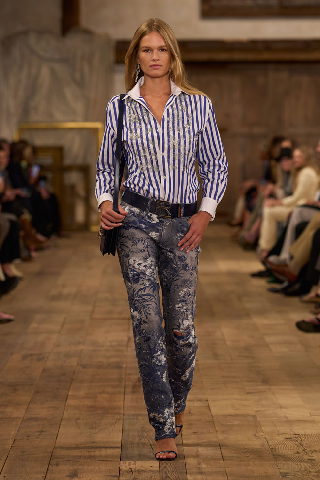 Ralph Lauren Collection Spring 2024 Collection NYFW New York Fashion Week Runway TLO 1 