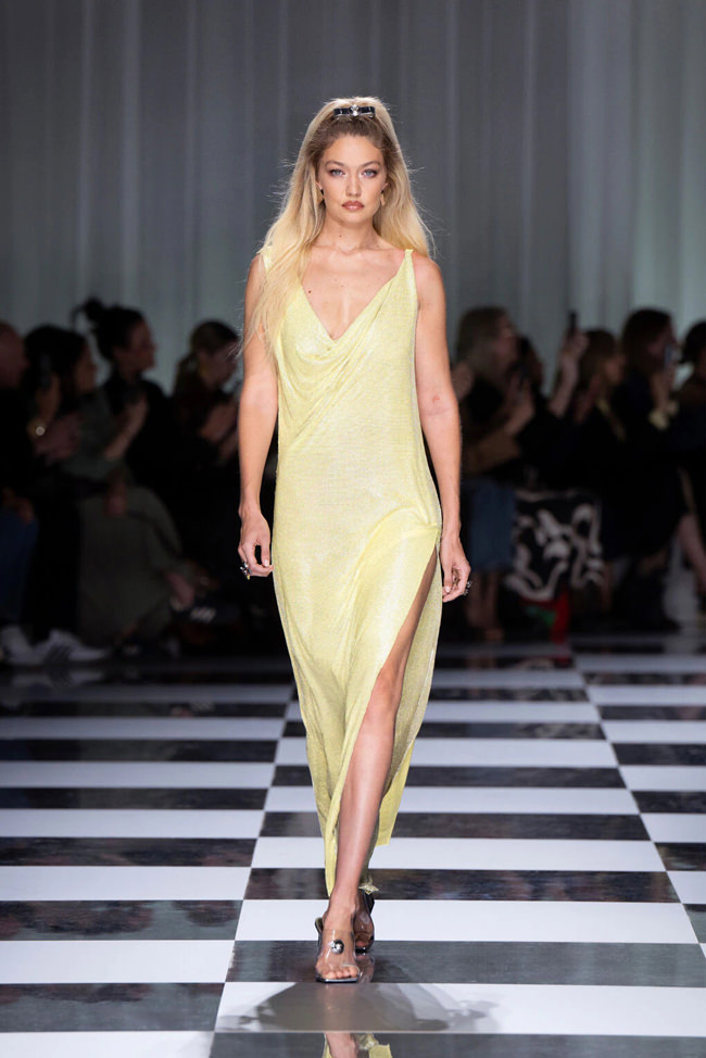 Milan Fashion Week: Versace Spring 2024 Collection - Tom + Lorenzo