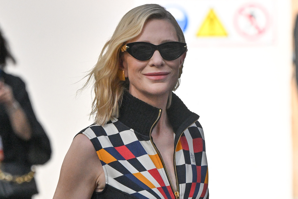 Paris Fashion Week Front Row: Cate Blanchett at the Louis Vuitton ...