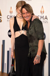 Keith Urban and Nicole Kidman at the 2023 CMA Awards - Tom + Lorenzo