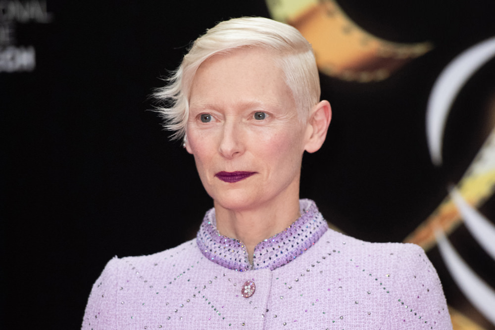 Tilda Swinton in Chanel Couture at the 2023 Marrakech