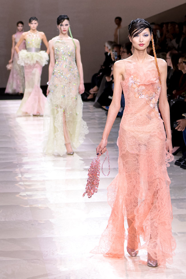 Paris Fashion Week Haute Couture Spring/Summer 2024 - Armani Prive Show ...