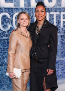 Jodie Foster and Kali Reis at the TRUE DETECTIVE: NIGHT COUNTRY Los