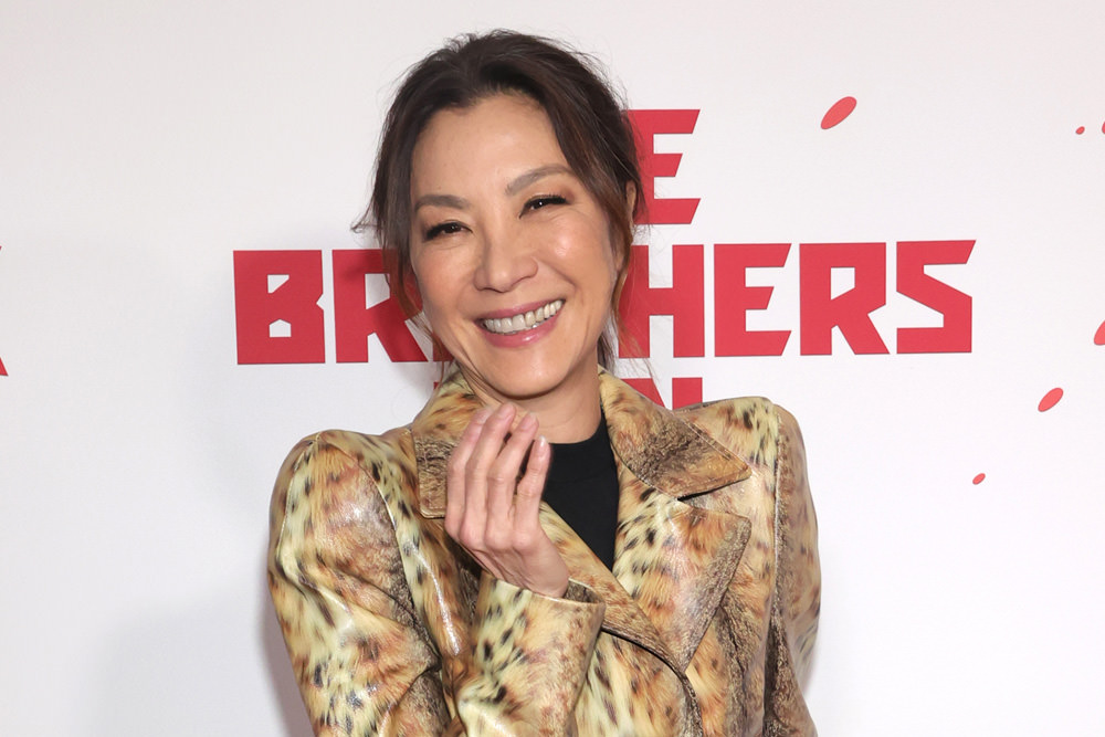 Michelle Yeoh 楊紫瓊 in Balenciaga at THE BROTHERS SUN Los Angeles ...