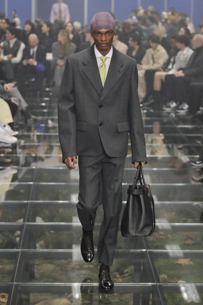 Milan Fashion Week Prada Fall 2024 Menswear Collection Tom + Lorenzo