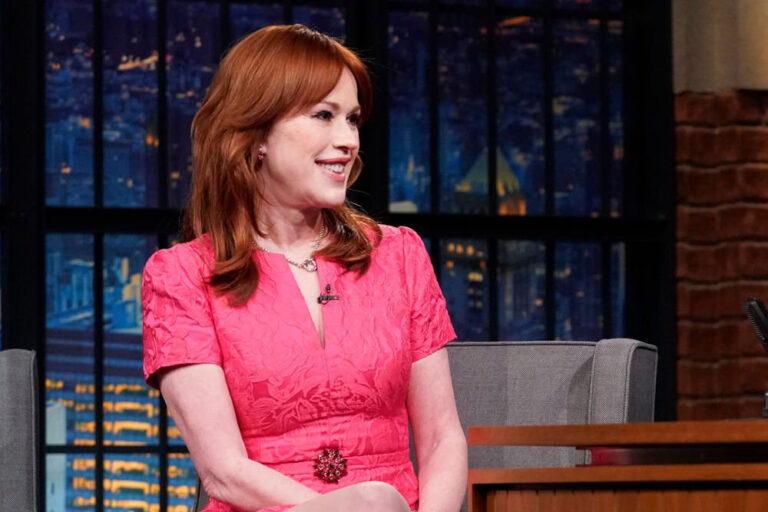 Feud Capote Vs The Swans Star Molly Ringwald On Late Show With Seth