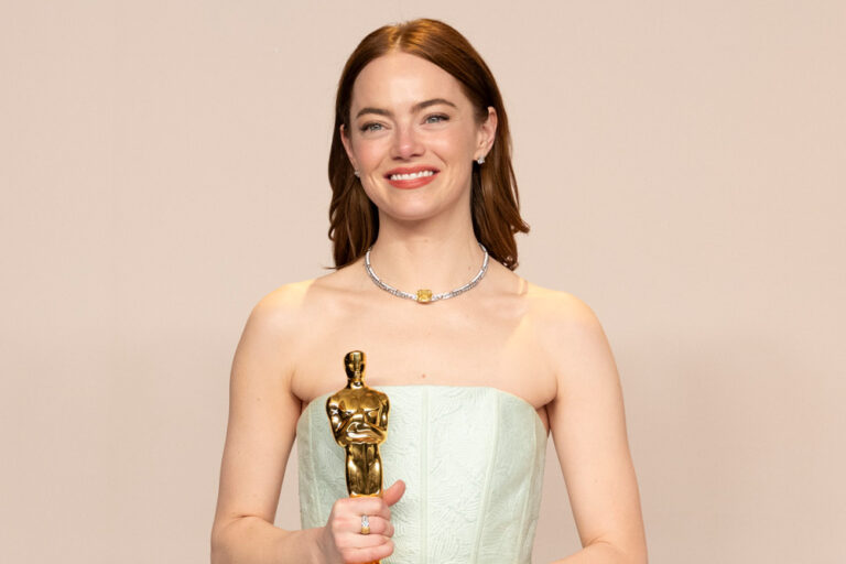 Oscars 2024: Emma Stone in Louis Vuitton - Tom + Lorenzo