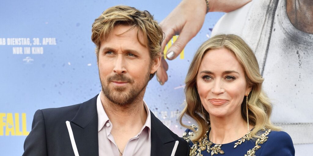 Emily Blunt and Ryan Gosling at the Berlin Premiere of THE FALL GUY ...