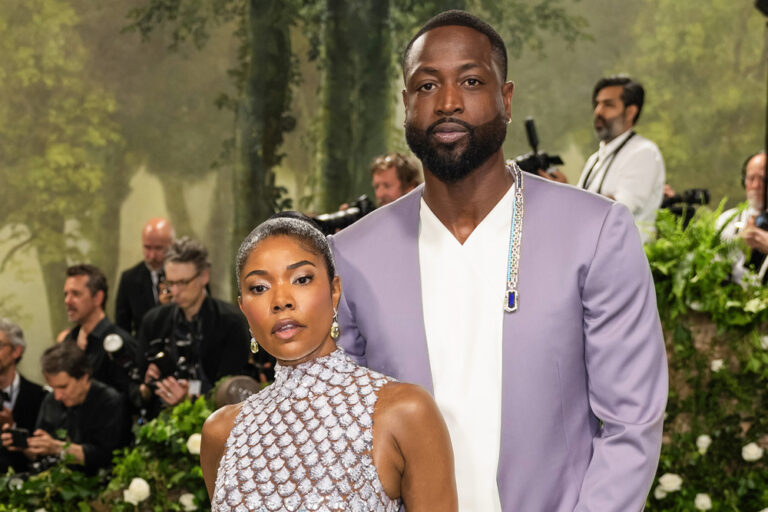 Met Gala 2024 Gabrielle Union and Dwyane Wade Tom + Lorenzo