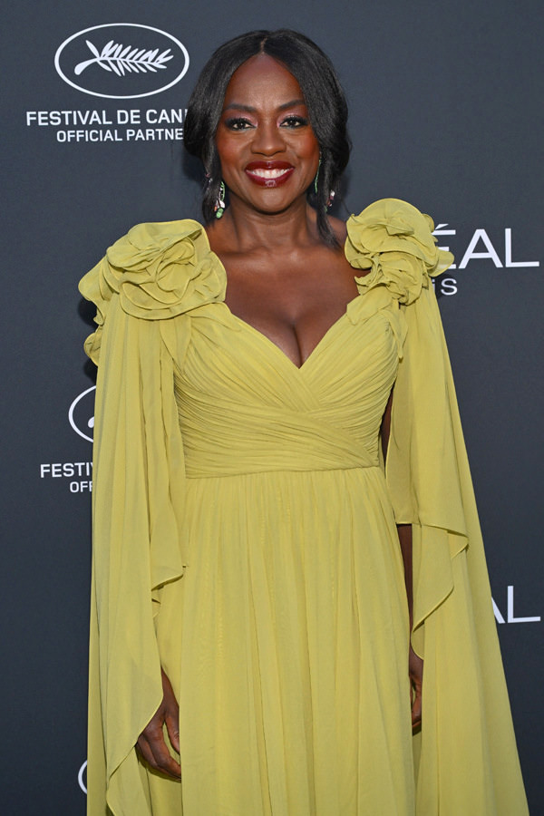 Cannes Film Festival Style File Viola Davis In Elie Saab And AMI Tom Lorenzo