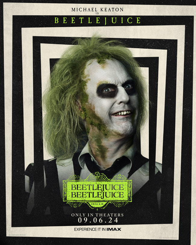 BEETLEJUICE BEETLEJUICE Movie Poster, Character Posters, Images and ...