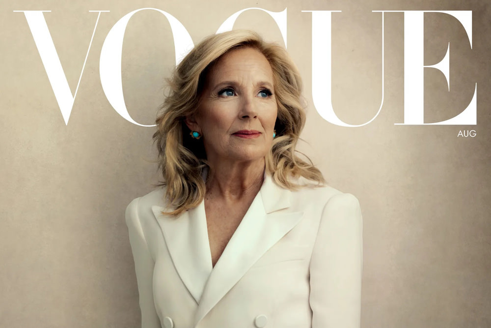 First Lady Jill Biden is VOGUE's August Cover Star! - Tom + Lorenzo