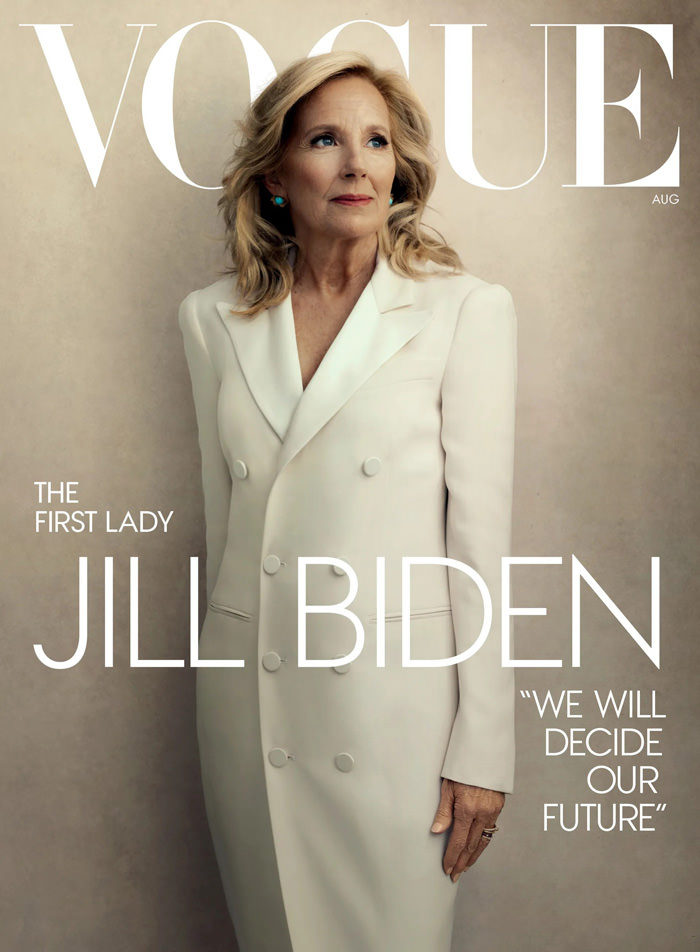 First Lady Jill Biden Is VOGUE's August Cover Star! - Tom + Lorenzo