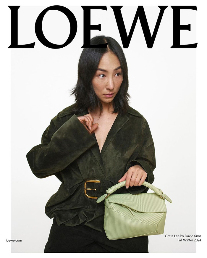 Greta Lee for Loewe’s Fall 2024 Ad Campaign - Tom + Lorenzo