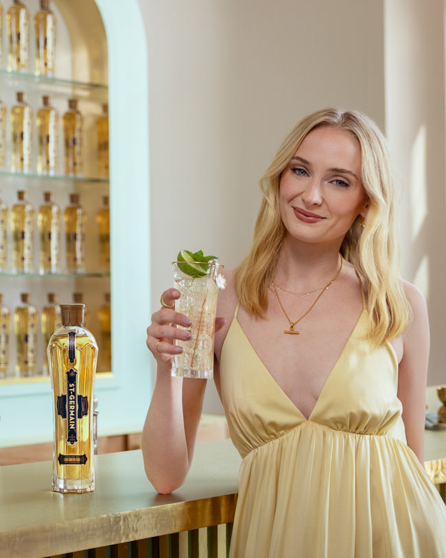 Sophie Turner And Bergdorf Goodman Toast To Summer With St-Germain ...