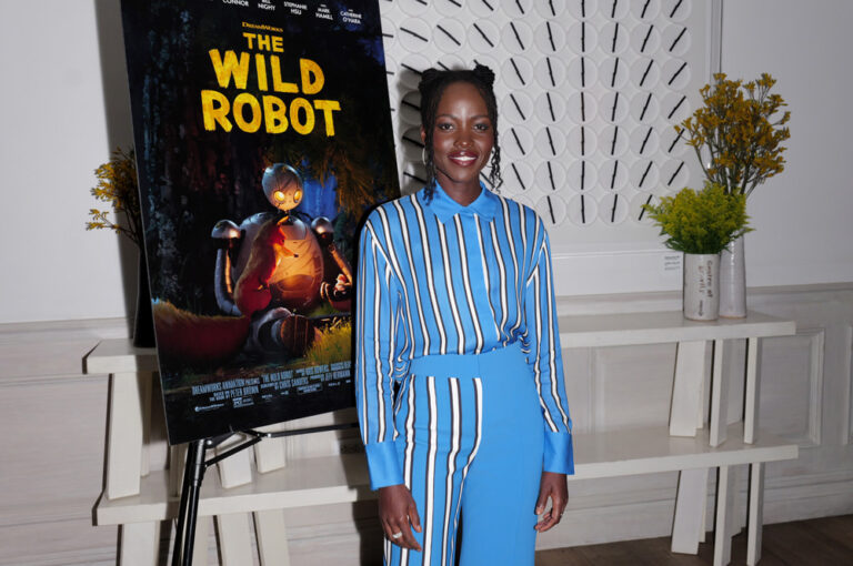 Style File: Lupita Nyong'o Promotes THE WILD ROBOT in New York - Tom ...