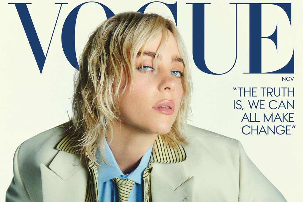 Billie Eilish Covers Latest Issue of VOGUE Magazine Tom + Lorenzo