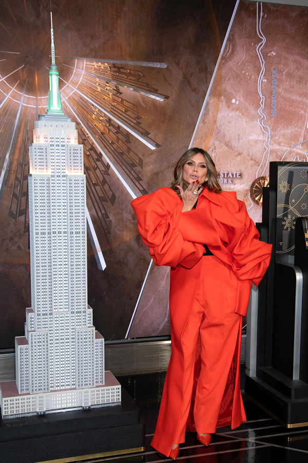 Heidi Klum Lights the Empire State Building for Halloween Tom + Lorenzo