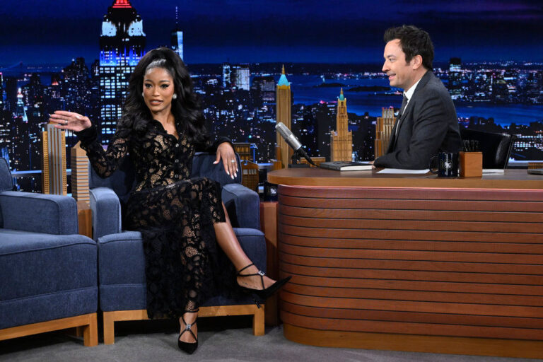 Keke Palmer in Sonia Rykiel on THE TONIGHT SHOW STARRING JIMMY FALLON