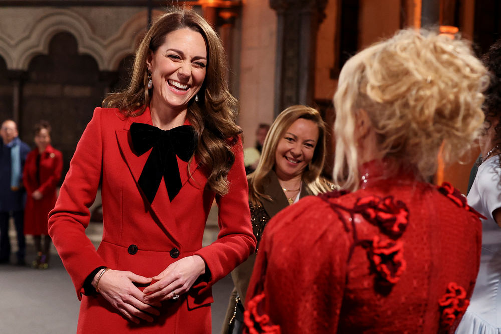 Catherine, Princess of Wales in Alexander McQueen at the Together at