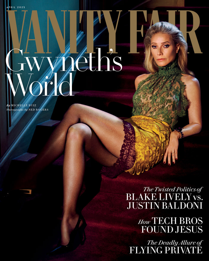 MARTY SUPREME Star Gwyneth Paltrow Covers VANITY FAIR’s April Issue
