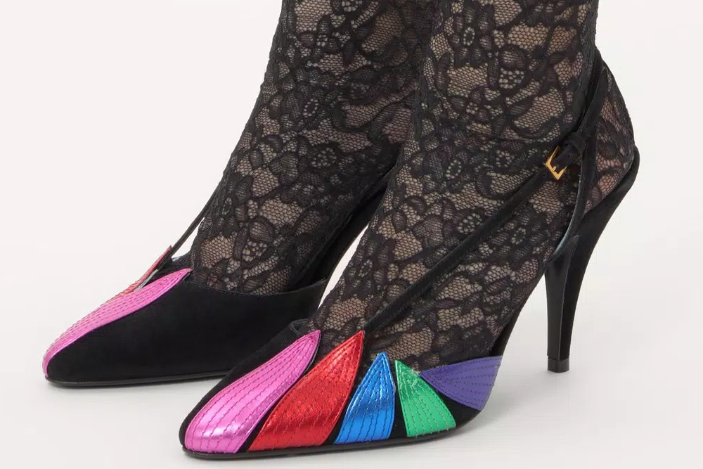 Valentino Garavani 'Foliefoliage' Pumps - Tom + Lorenzo