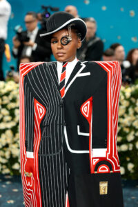 Met Gala 2025: Janelle Monáe in Thom Browne x Paul Tazewell - Tom + Lorenzo