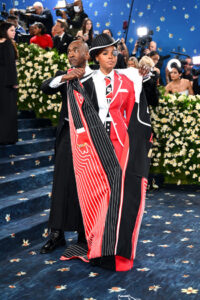 Met Gala 2025: Janelle Monáe in Thom Browne x Paul Tazewell - Tom + Lorenzo
