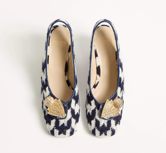 Valentino-Garavani-Adamantine-Slingback-Pumps-In-Tweed-Shoes