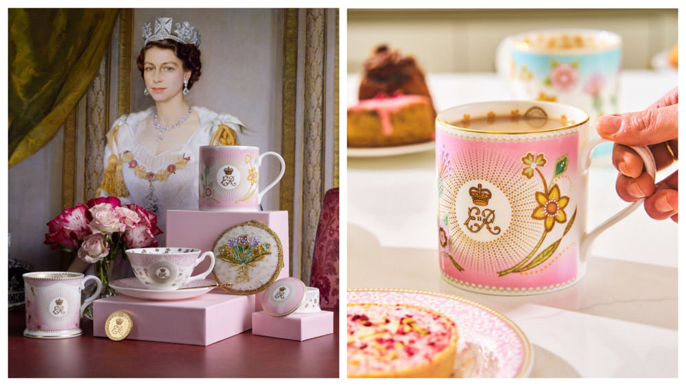 New Chinaware in Celebration of the Centenary of Queen Elizabeth