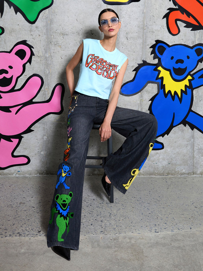 alice + olivia X Grateful Dead Capsule Collection - Tom + Lorenzo