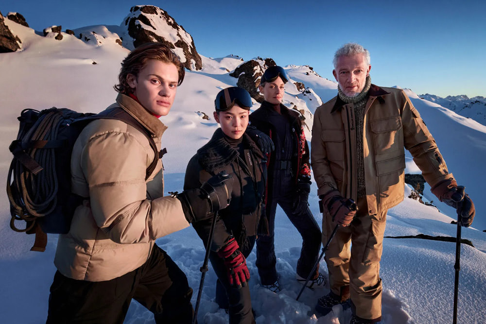 Moncler Grenoble's Fall 2025 Ad Starring Vincent Cassel, Amber