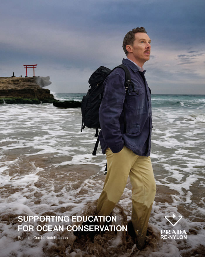 Benedict Cumberbatch for Prada Re-Nylon Ad Campaign