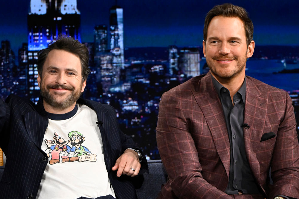 THE SUPER MARIO GALAXY MOVIE Stars Charlie Day and Chris Pratt on THE TONIGHT SHOW STARRING JIMMY FALLON
