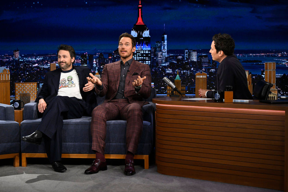 THE SUPER MARIO GALAXY MOVIE Stars Charlie Day and Chris Pratt on THE TONIGHT SHOW STARRING JIMMY FALLON