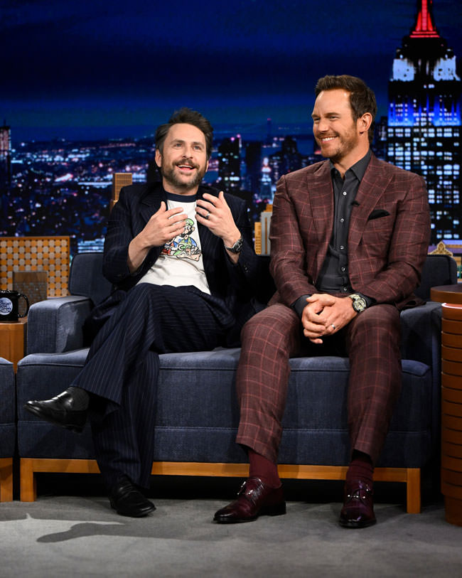 THE SUPER MARIO GALAXY MOVIE Stars Charlie Day and Chris Pratt on THE TONIGHT SHOW STARRING JIMMY FALLON