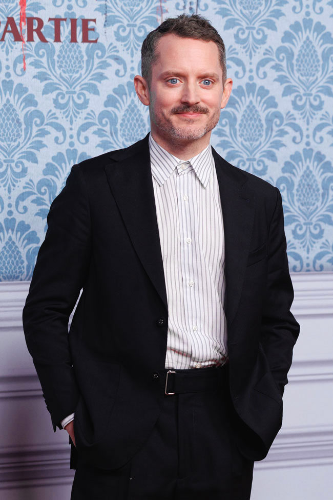 Sarah Michelle Gellar, Elijah Wood and Kathryn Newton at the READY OR NOT 2: HERE I COME Paris Premiere