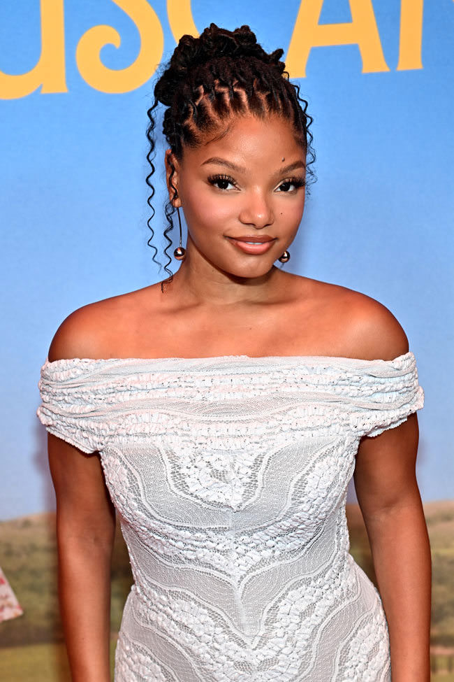 Halle Bailey and Regé-Jean Page at the YOU, ME & TUSCANY Atlanta Special Screening