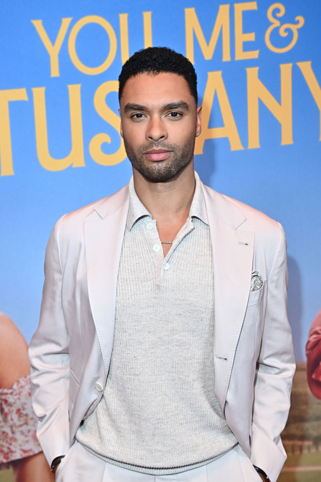 Halle Bailey and Regé-Jean Page at the YOU, ME & TUSCANY Atlanta Special Screening