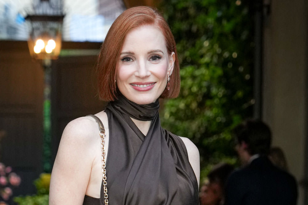 Jessica Chastain at the Ralph Lauren Fall 2026 Home Collection Party in Milan
