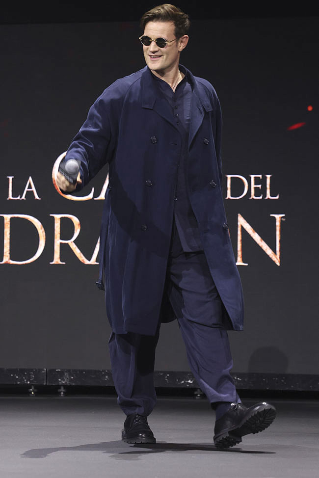 HOUSE OF THE DRAGON Stars Matt Smith, Olivia Cooke and Fabien Frankel at CCXP Mexico