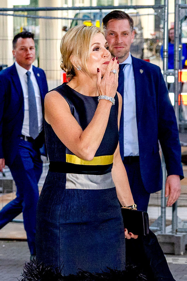 Queen Máxima of the Netherlands Attends Royal Conservatory Anniversary Performance in The Hague